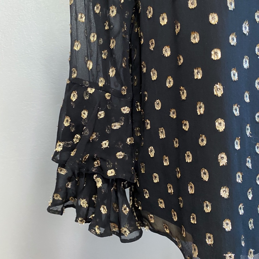 Ann Taylor LOFT Off-The-Shoulder Blouse, M - Picture 5 of 6